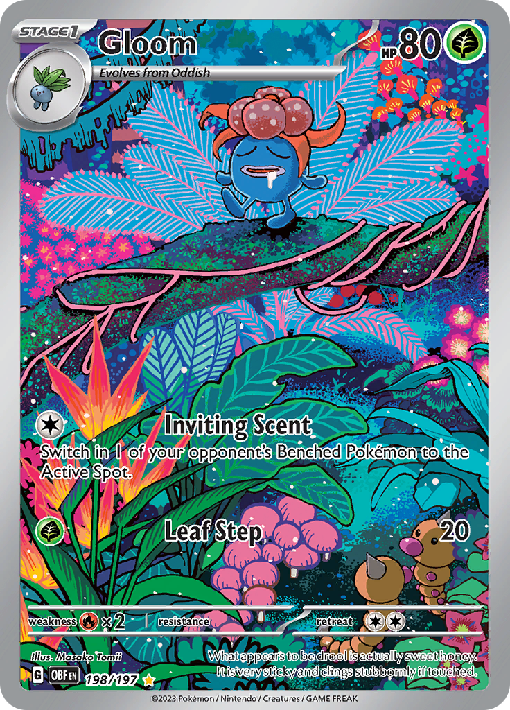 gloom (198/197) [Scarlet & Violet: Obsidian Flames] [ESPAÑOL]