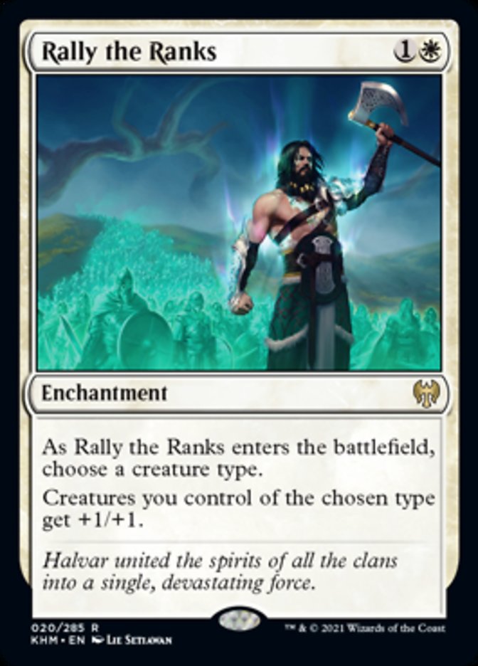 Rally the Ranks (ESPAÑOL) [Kaldheim]