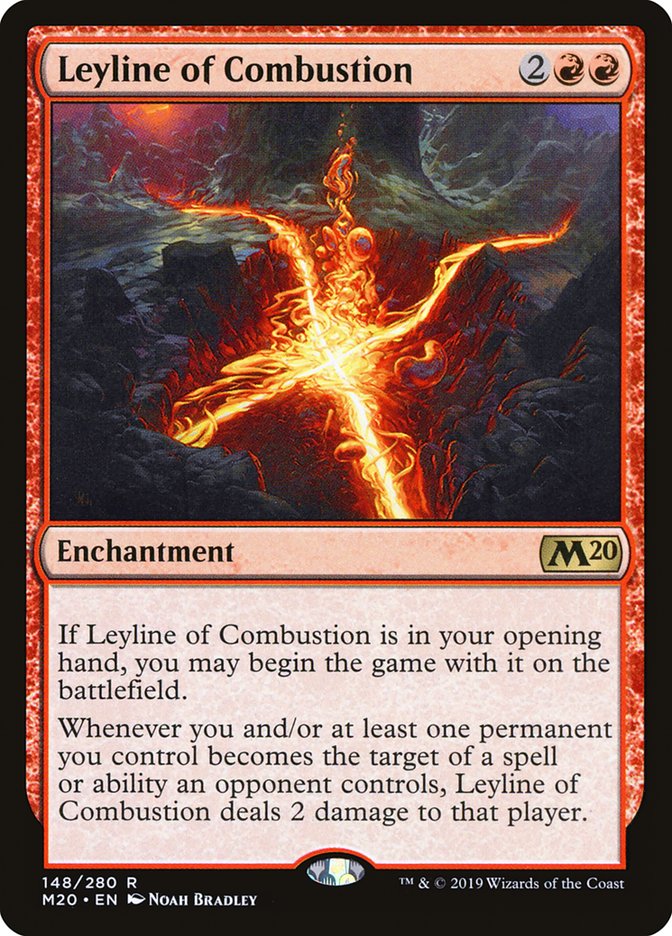 Leyline of Combustion [Core Set 2020] [ESPAÑOL]