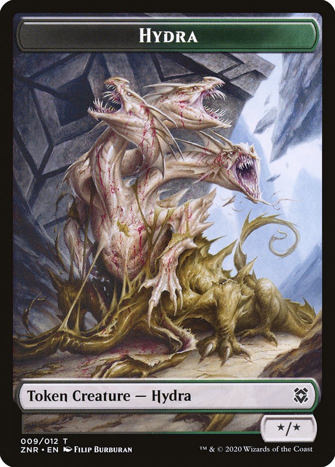 Hydra Token (ESPAÑOL) [Zendikar Rising Tokens]