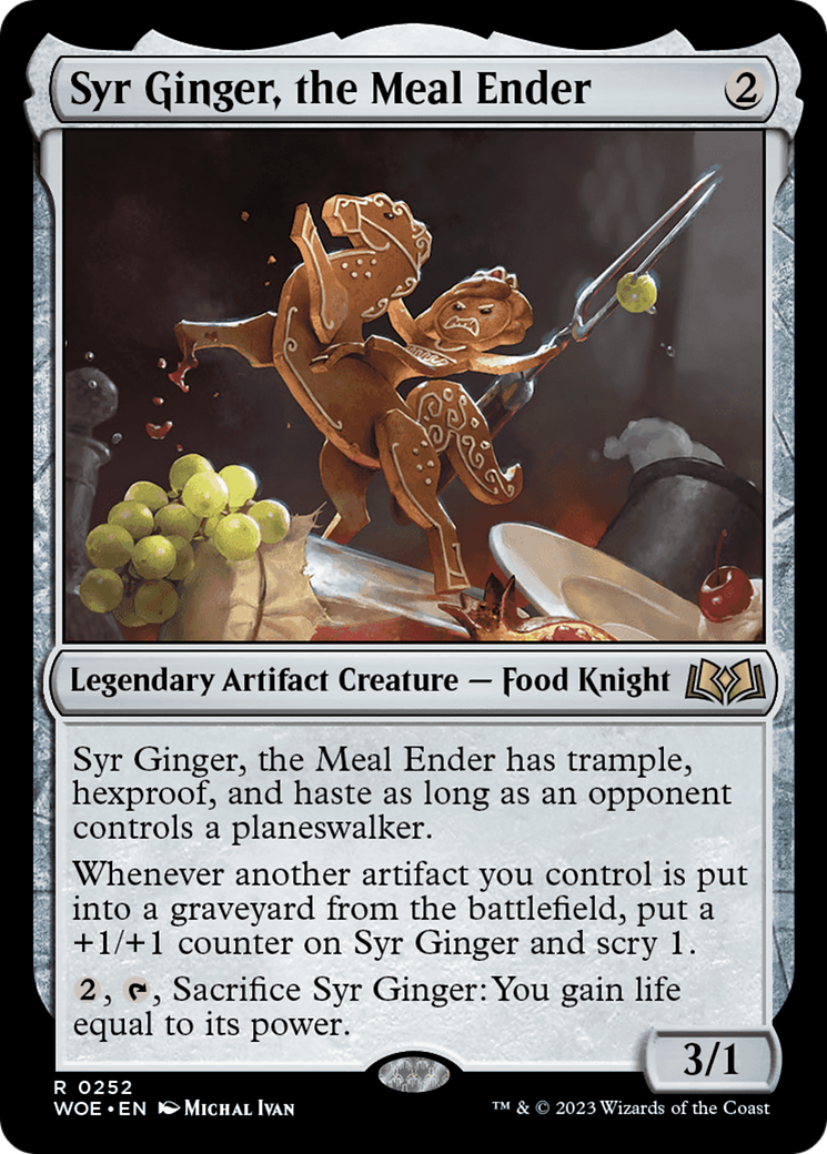 Syr Ginger, the Meal Ender (ESPAÑOL) [Wilds of Eldraine]