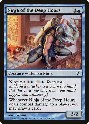 Ninja of the Deep Hours (ESPAÑOL) [Betrayers of Kamigawa]