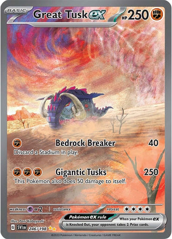 Great Tusk ex (246/198) [Scarlet & Violet: Base Set] [ESPAÑOL]