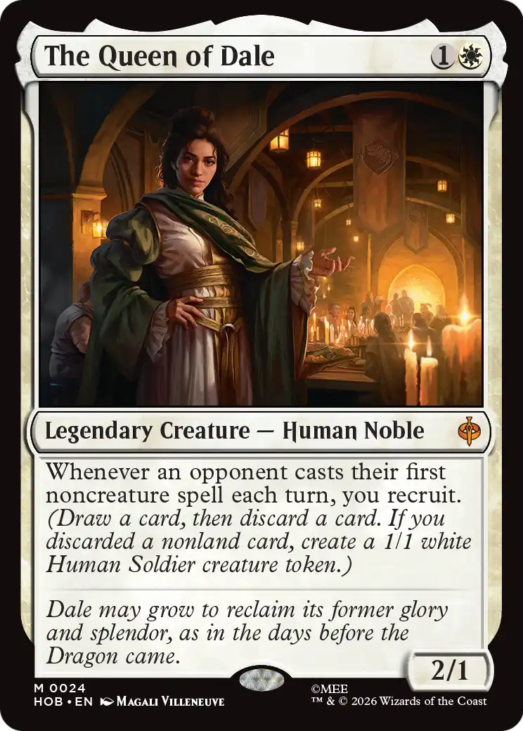 The Queen of Dale. [The Hobbit]