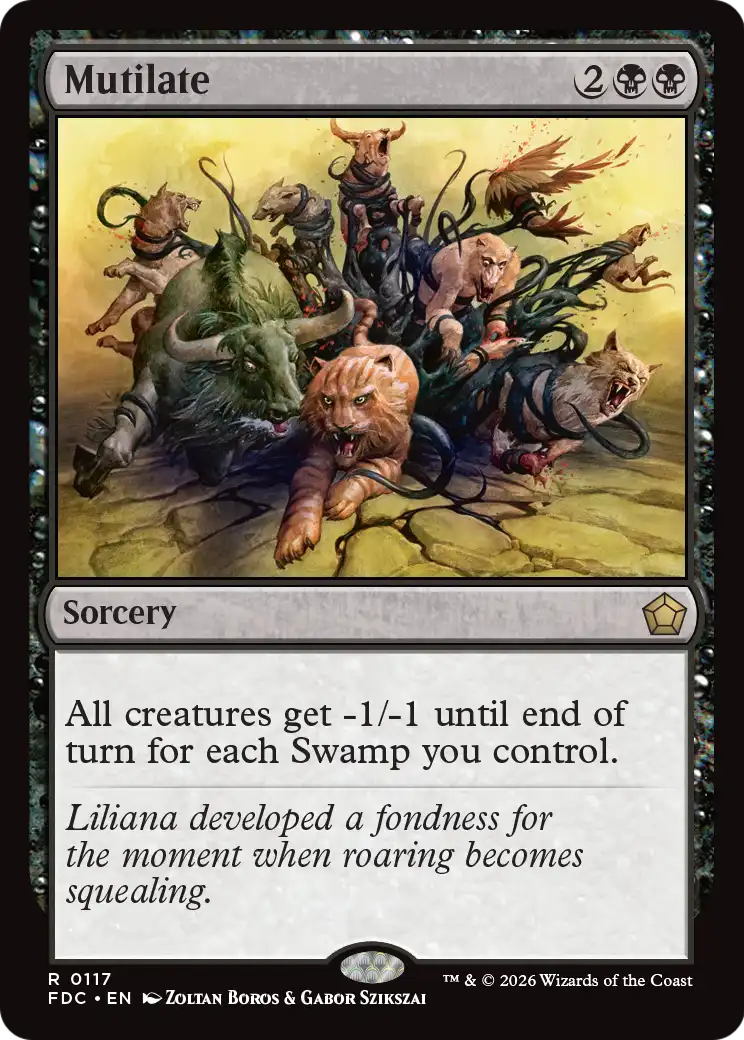 Mutilate [Foundations Commander]