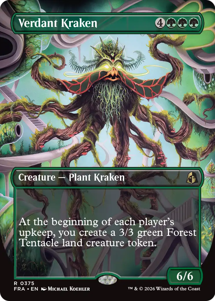 Verdant Kraken (Borderless) [Reality Fracture]