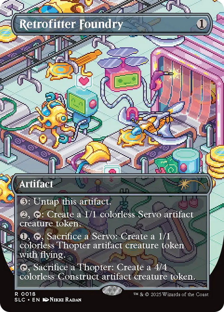 Retrofitter Foundry. [Secret Lair Countdown Kit]