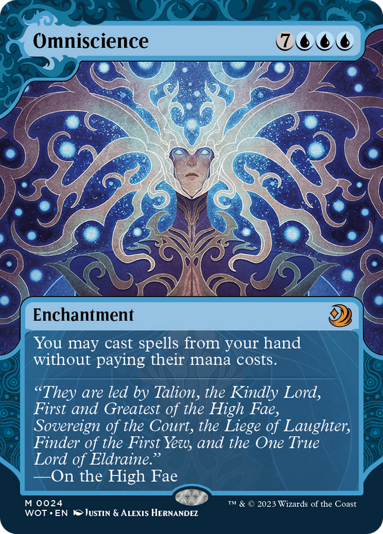 Omniscience (ESPAÑOL) [Wilds of Eldraine: Enchanting Tales]