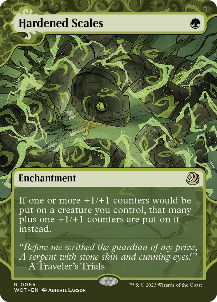Hardened Scales (ESPAÑOL) [Wilds of Eldraine: Enchanting Tales]