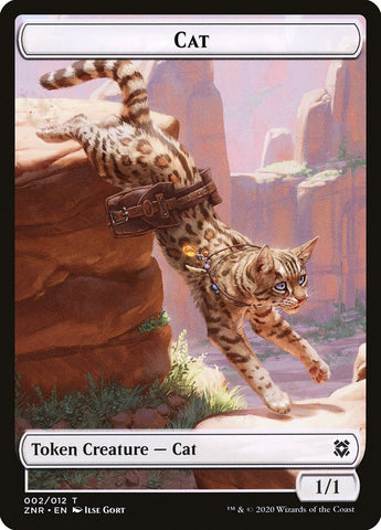 Cat Token (ESPAÑOL)[Zendikar Rising Tokens]