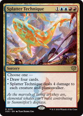 Splatter Technique [Secrets of Strixhaven]