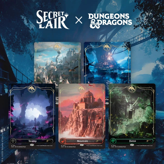 PREVENTA Secret Lair x Dungeons & Dragons®: Lands of the Forgotten Realms