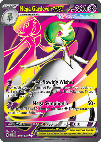 Mega Gardevoir ex (159/132) [Mega Evolutions: Base Set]