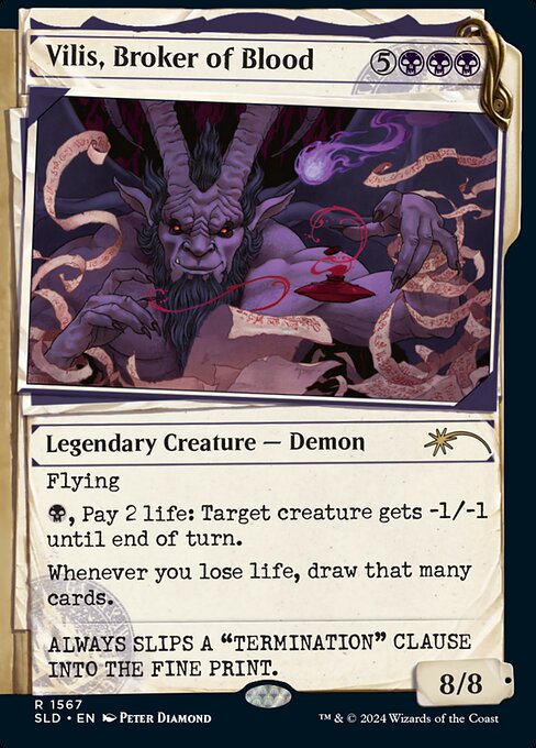 Vilis, Broker of Blood [Secret Lair Drop Series]