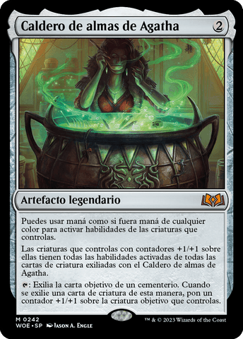 Agatha's Soul Cauldron [Wilds of Eldraine] [ESPAÑOL]