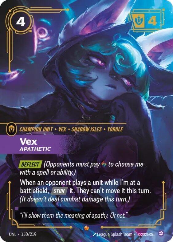 Vex, Apathetic - Unleashed (UNL) (150/219)
