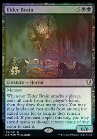 elder brain mtg card Elder Brain [Commander Legends: Battle for Baldur's Gate Prerelease Pr