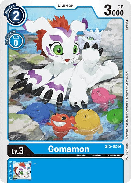 Gomamon [ST2-02] (Official Tournament Pack Vol.3) [Starter Deck: Cocyt